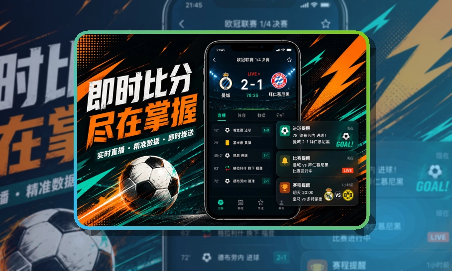 杏彩体育 App体验亮点，手机看赛更顺手 页面展示
